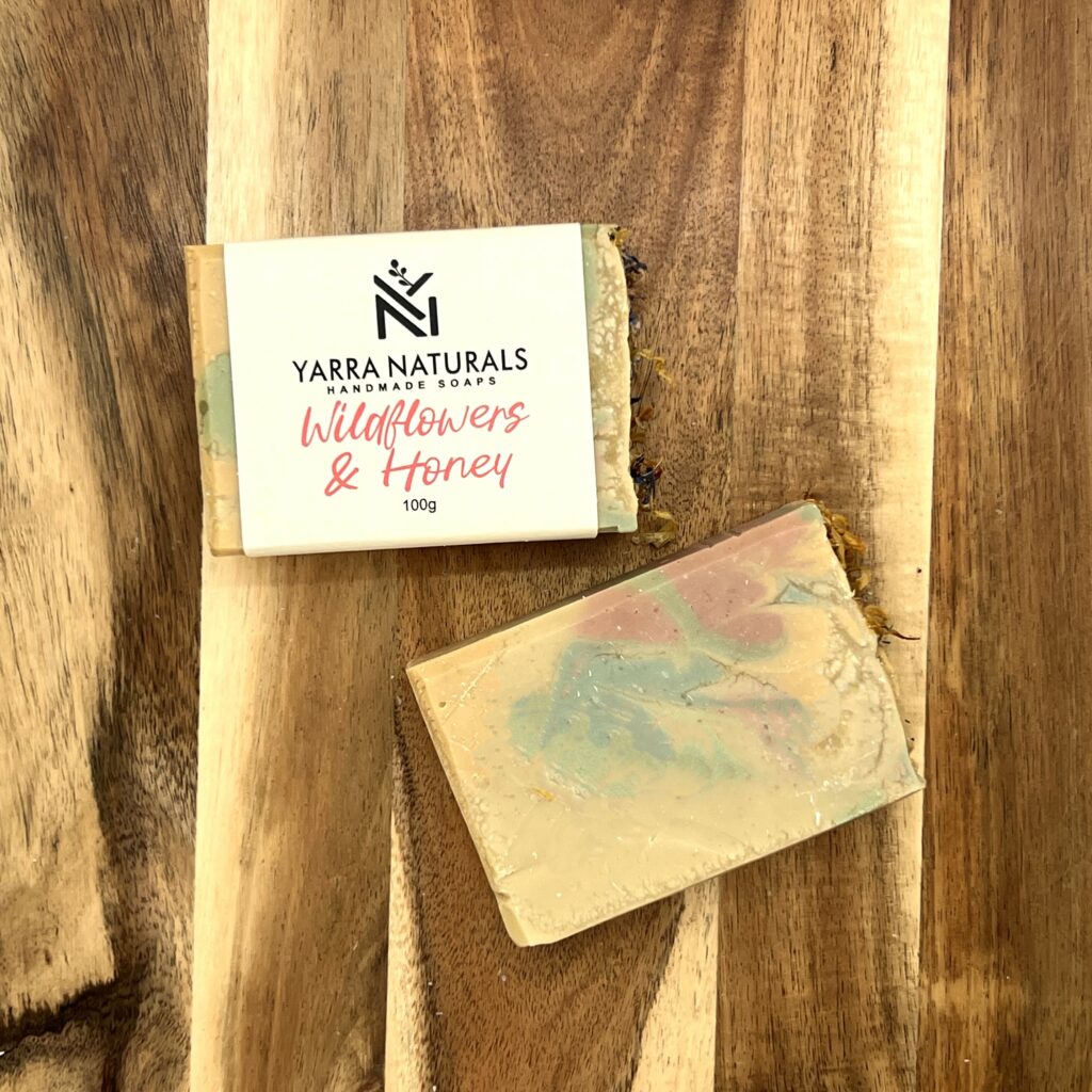 Wildflowers And Honey Soap Bar Yarra Naturals