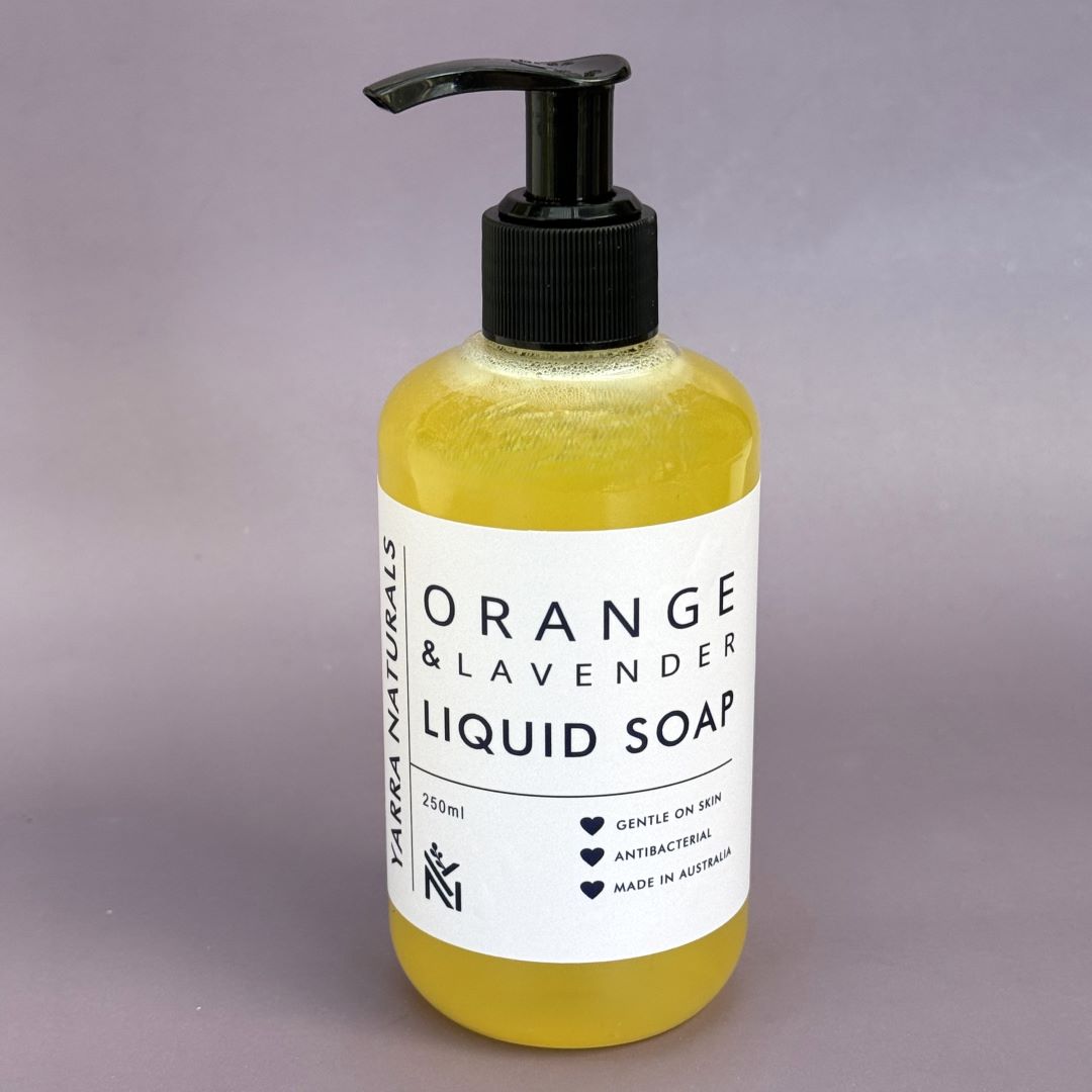 Lavender & Orange Liquid Body Wash Soap